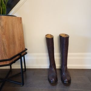 Frye Melissa Button Zip Tall Boots